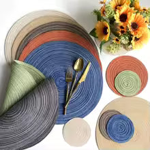 EcoWeave Round Placemats
